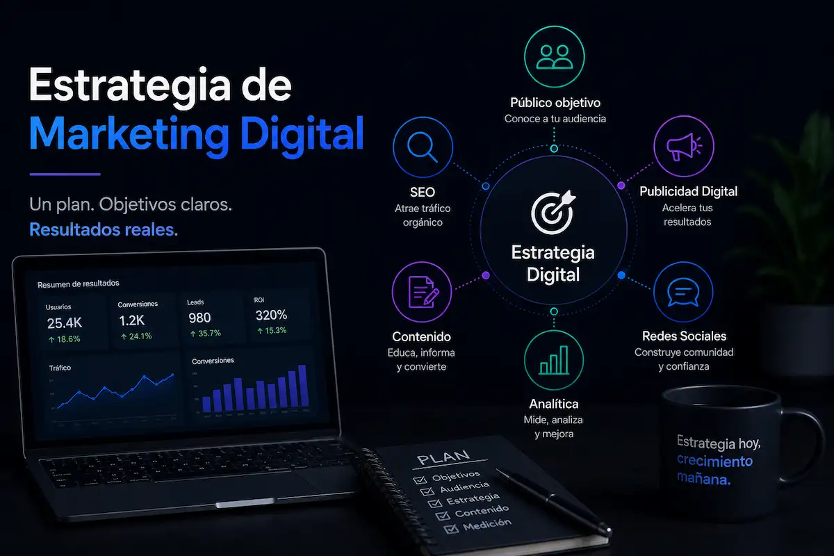 Qué es una estrategia de marketing digital y cuándo la necesitas