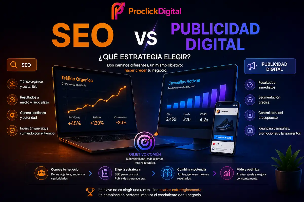SEO vs publicidad digital
