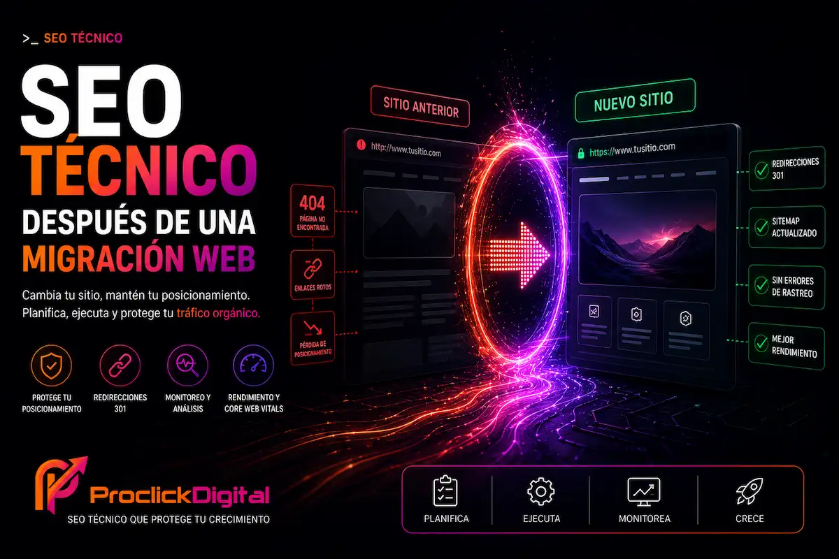 SEO técnico después de una migración web